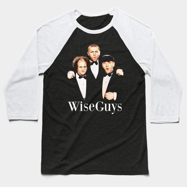 Wiseguys Three Stooges Baseball T-Shirt by Jusstea